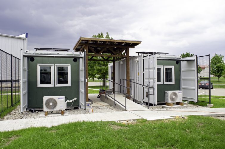 Following pilot program, Lawrence Community Shelter puts use of tiny homes for families on hold